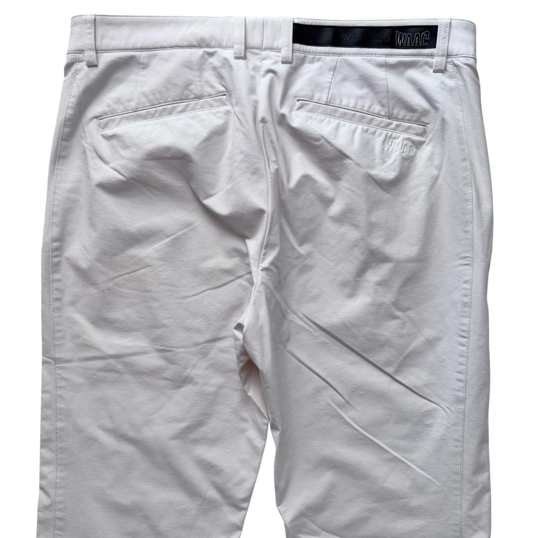 WAAC ワック ゴルフ パンツ ホワイト XL ストレッチ シンプル
