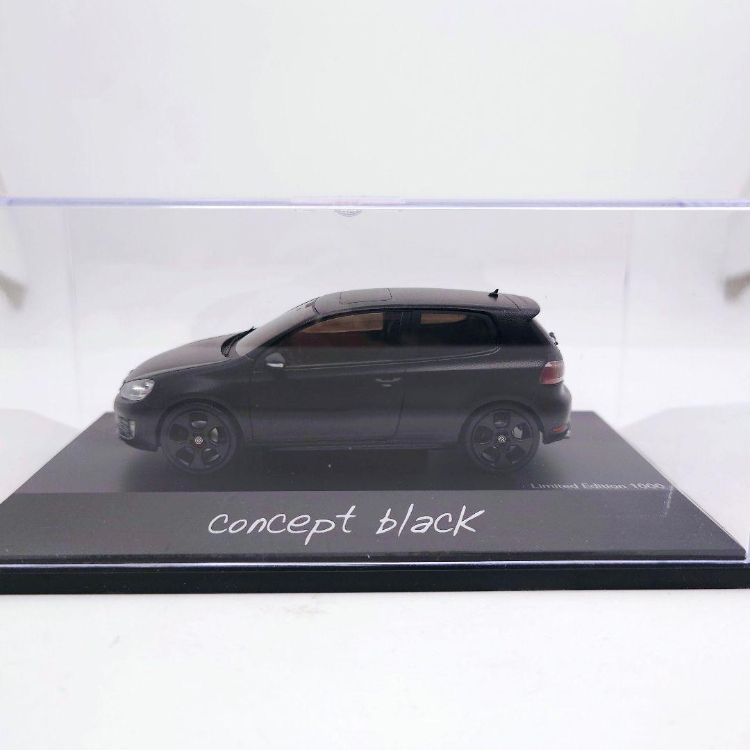 シュコー 1/43 VW ゴルフ 6 GTI コンセプト 黒 1000台限定