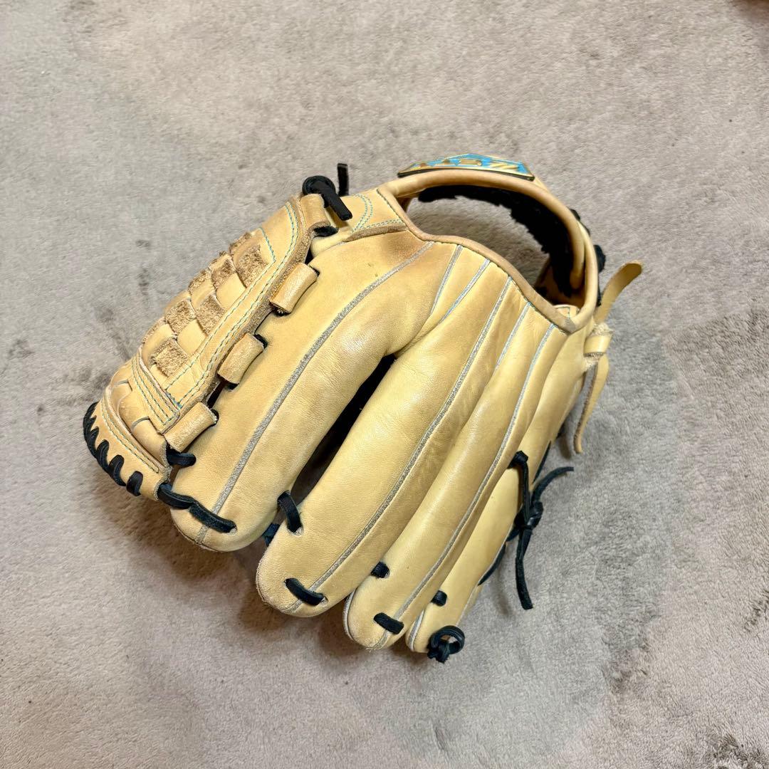 源田モデル ZETT 内野用 軟式 グローブ グラブ キャメル ゼット 野球