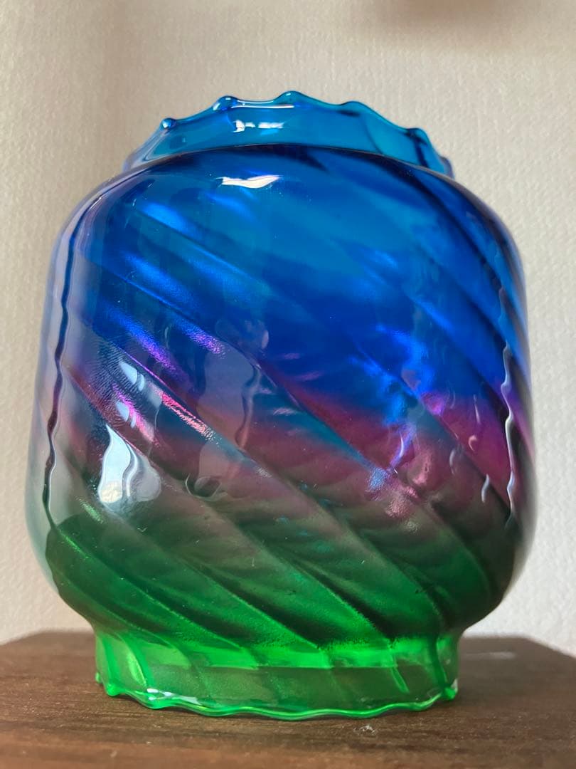 【製作サンプル】フュアハンド　ピンクオーロラ（ブルー×ピンク×ライトグリーン）