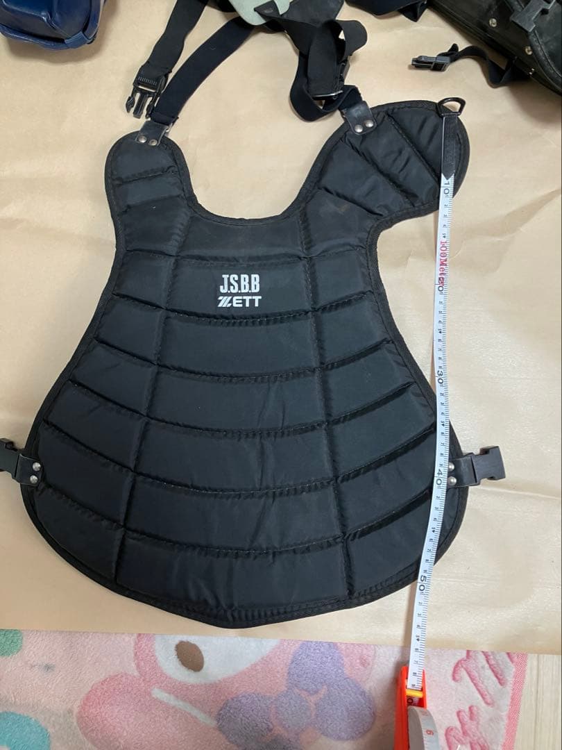 軟式野球用　キャッチャー用防具一式