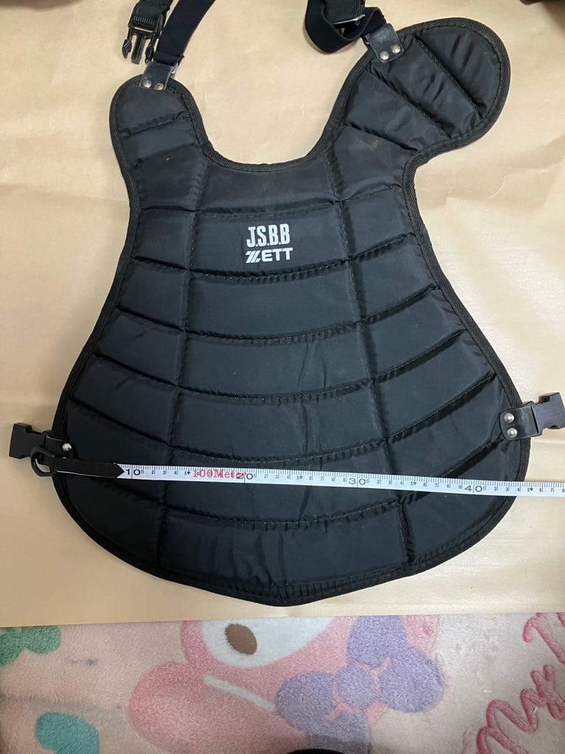 軟式野球用　キャッチャー用防具一式