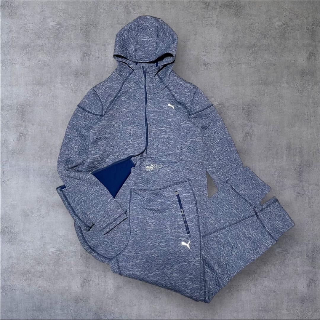 Ｍ【PUMA】warmCELL セットアップ ジャージ上下 スウェット　美品