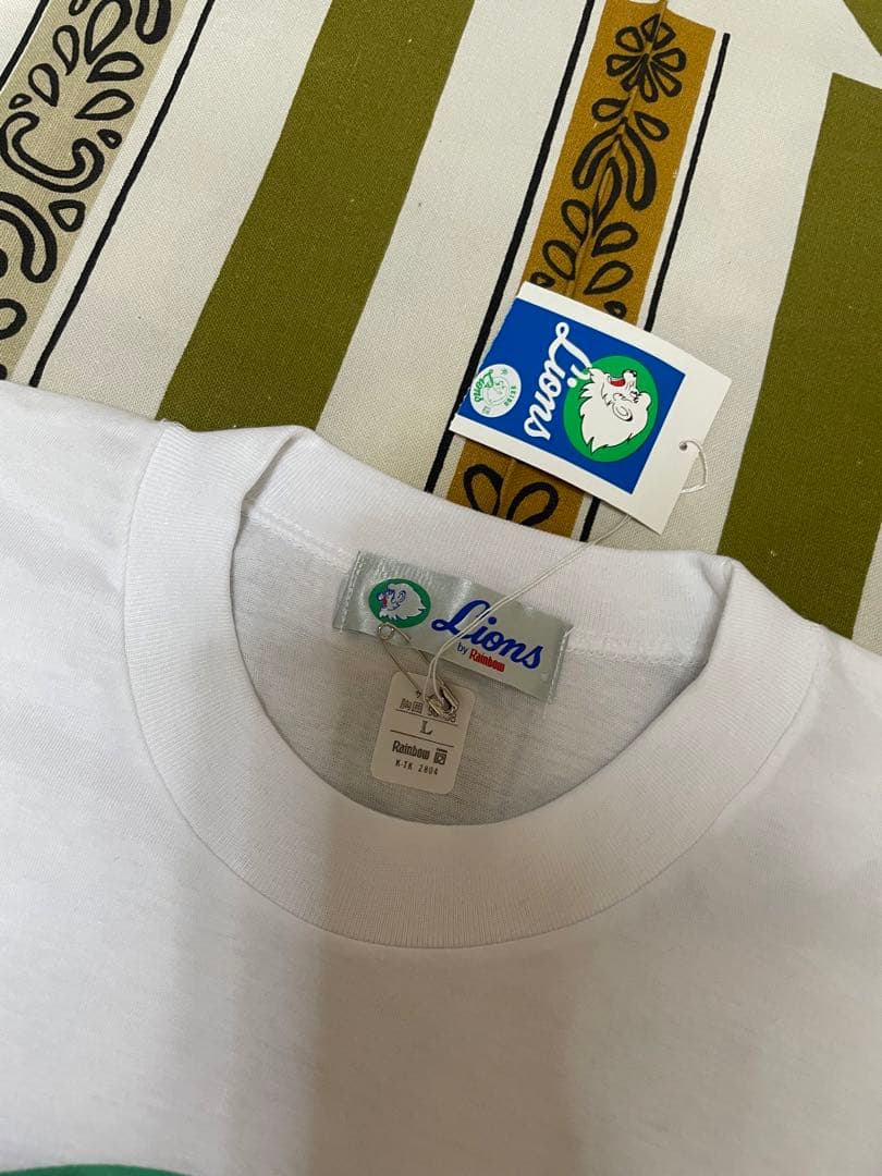 西武ライオンズ◼️手塚治虫レオ◼️ビンテージTシャツ◼️デッドストック・埼玉ライオンズ