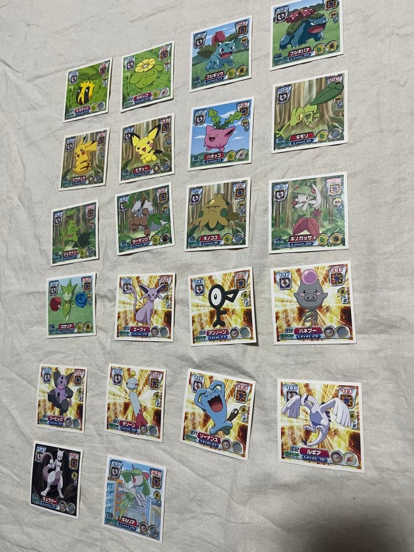 ポケモン 最強シール列伝 アドバンスジェネレーション 126枚 セット