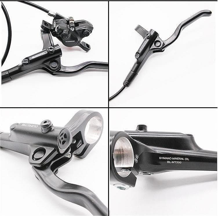 セール価額　MT200シマノ油圧ディスクブレーキ+HS1 160mmローター２枚