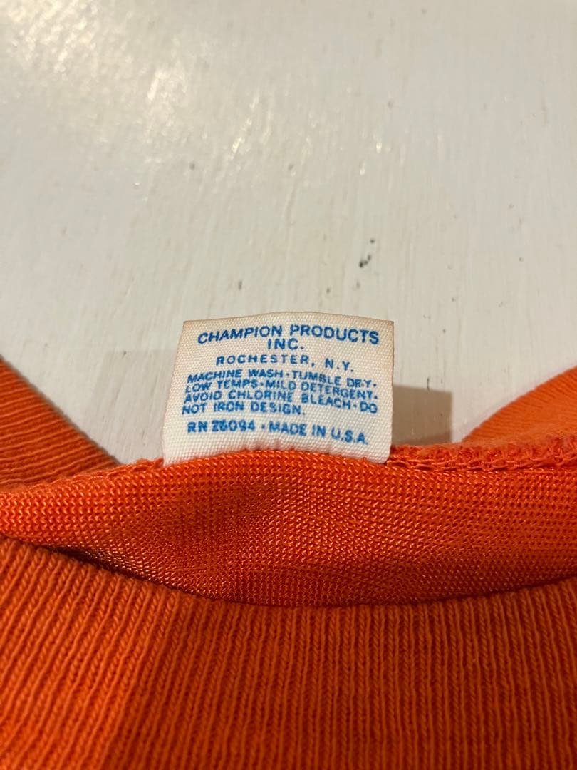 70s 80 USA vintage Champion バータグ フットボールt