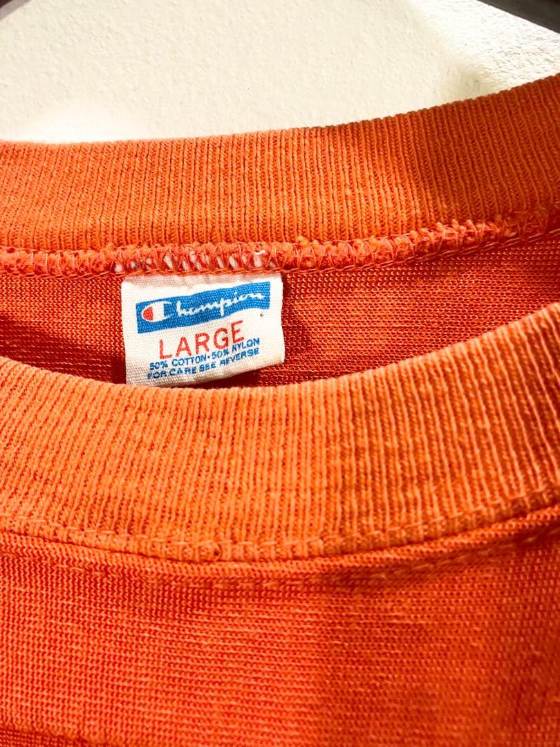 70s 80 USA vintage Champion バータグ フットボールt