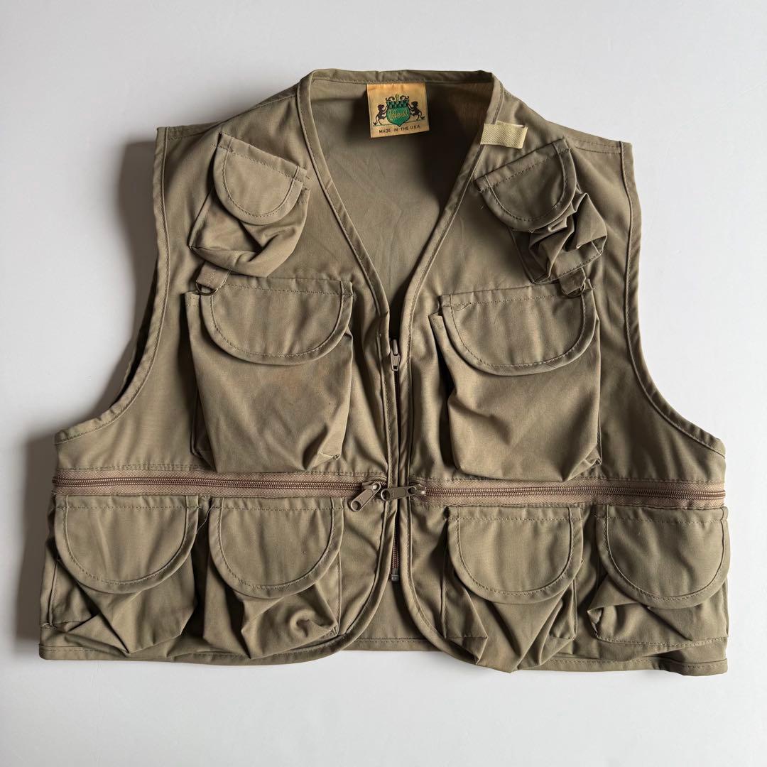Vintage 80's Ideal USA製 フィッシングベスト ヴィンテージ
