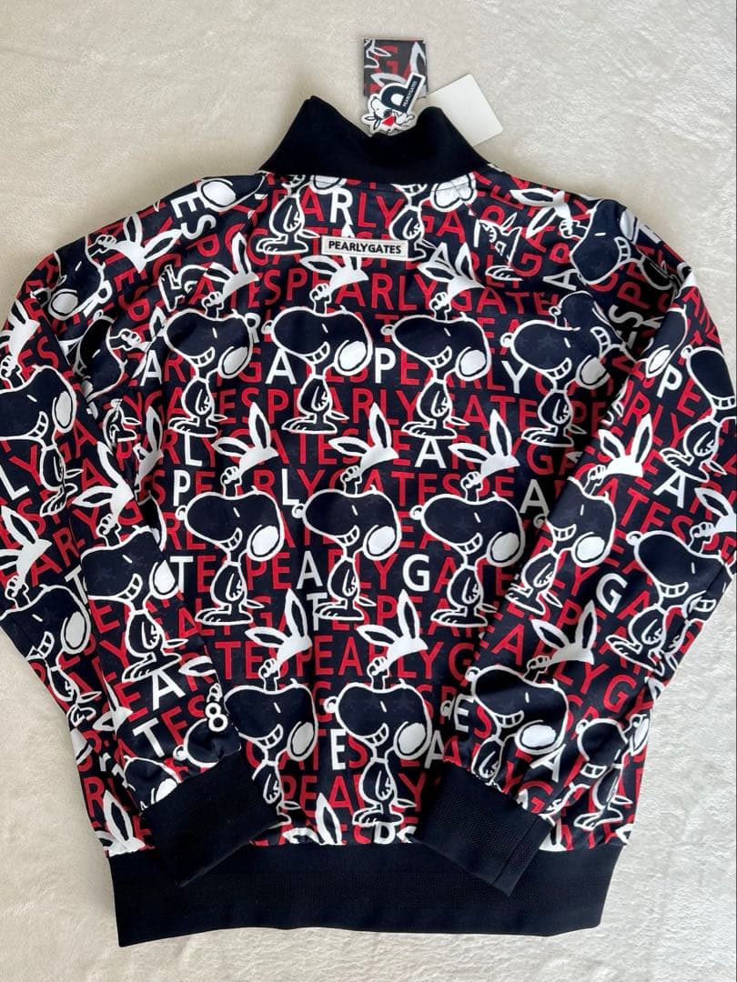 新品⭐︎完売パーリーゲイツ× スヌーピー コラボブルゾン⭐︎サイズ0