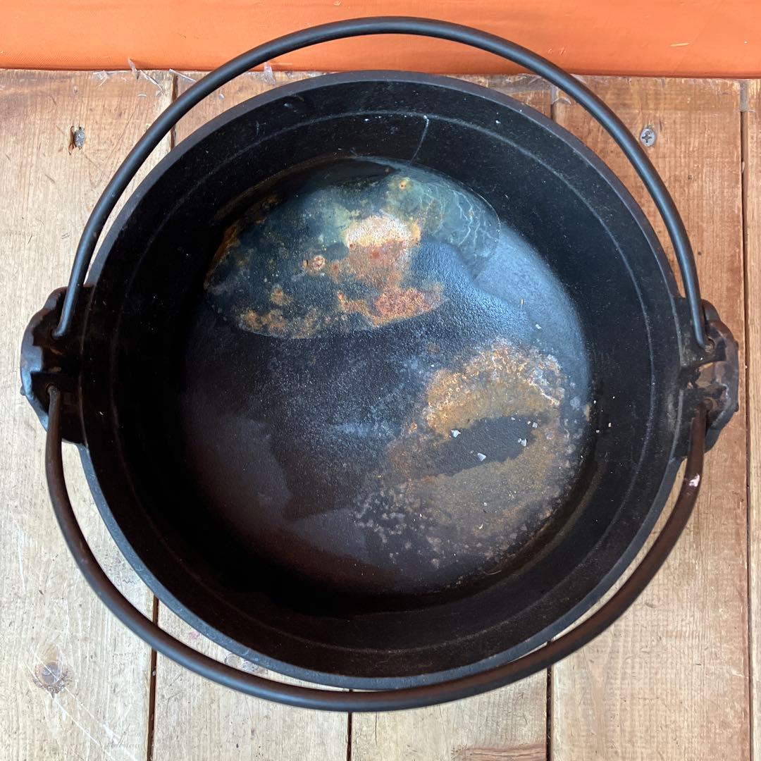 南部鉄器 三和 三和鋳物 鉄鍋 囲炉裏鍋 五徳鍋 ダッチオーブン すき焼き鍋 キ