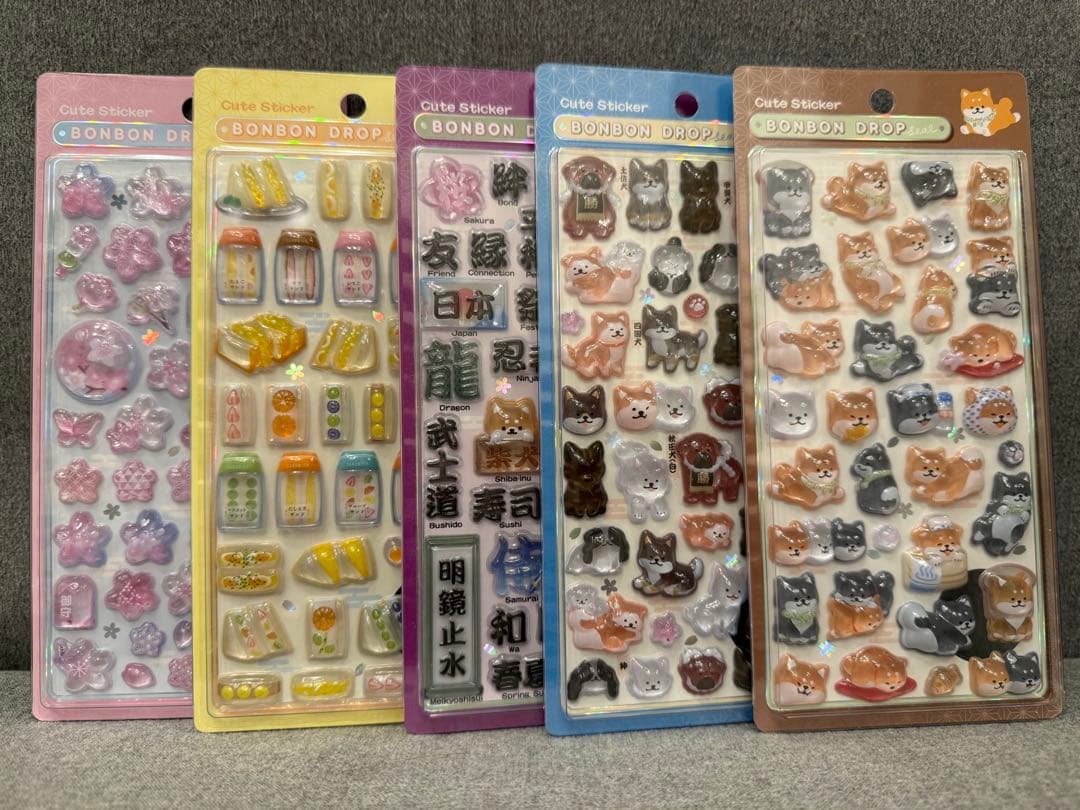 【正規品】和柄ボンボンドロップシール