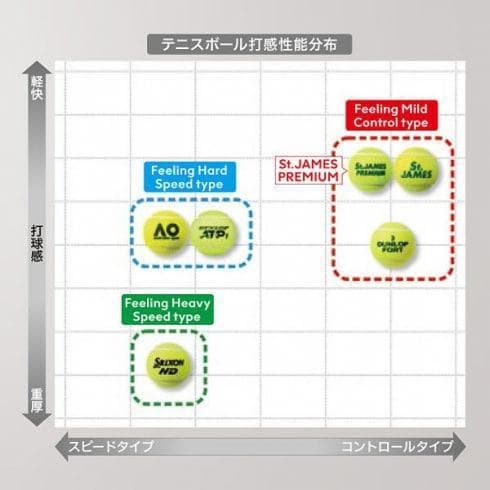 ラスト1　St.JAMES プレミアムテニスボール 15缶　60球セット