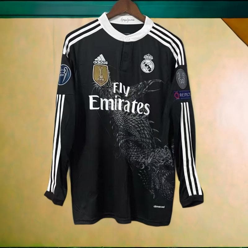 14-15 レアル・マドリード SERGIO RAMOS 4番 長袖 シャツ