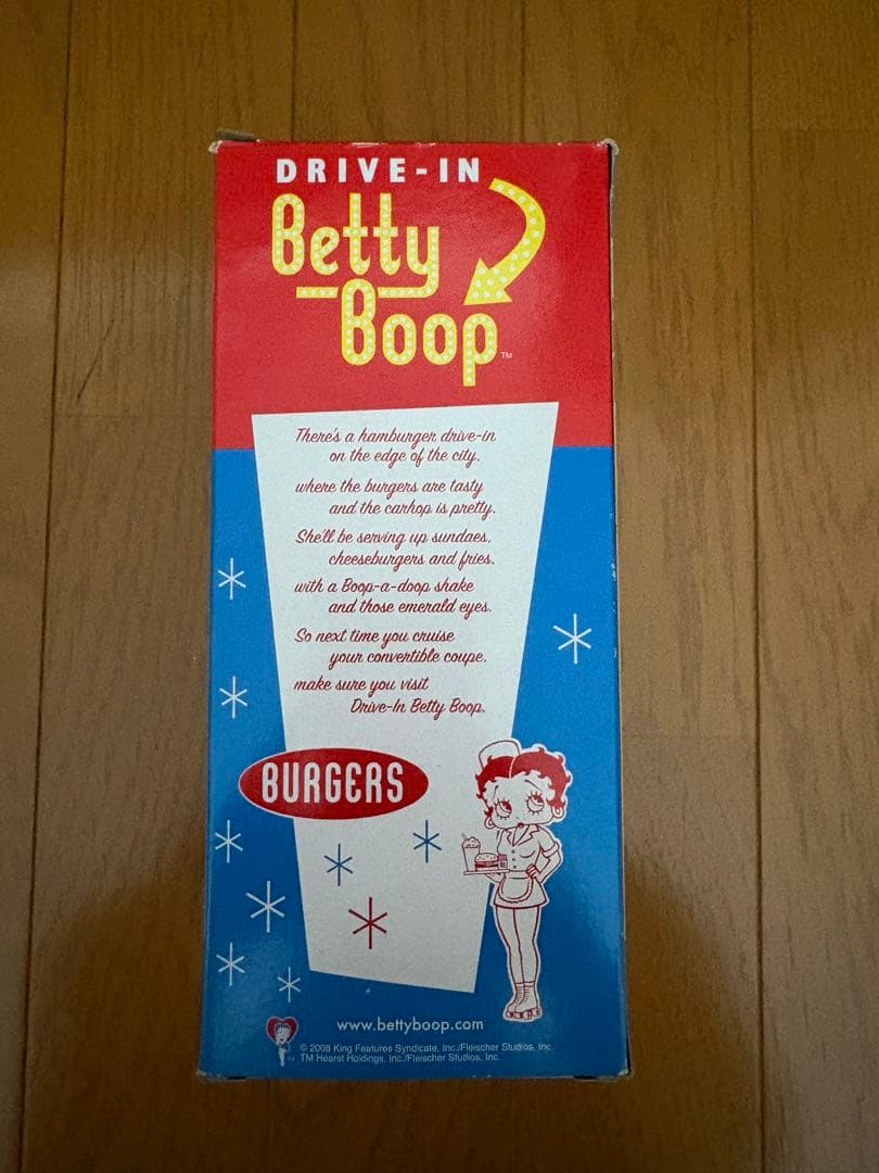 Wacky Wobbler Drive-In Betty Boop フィギュア