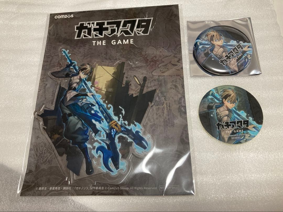 【非売品】ガチアクタ　アニメジャパン限定　アクスタ　缶バッジ