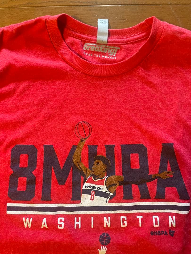 【US古着】八村塁NBA ウィザーズ Tシャツ　八村塁