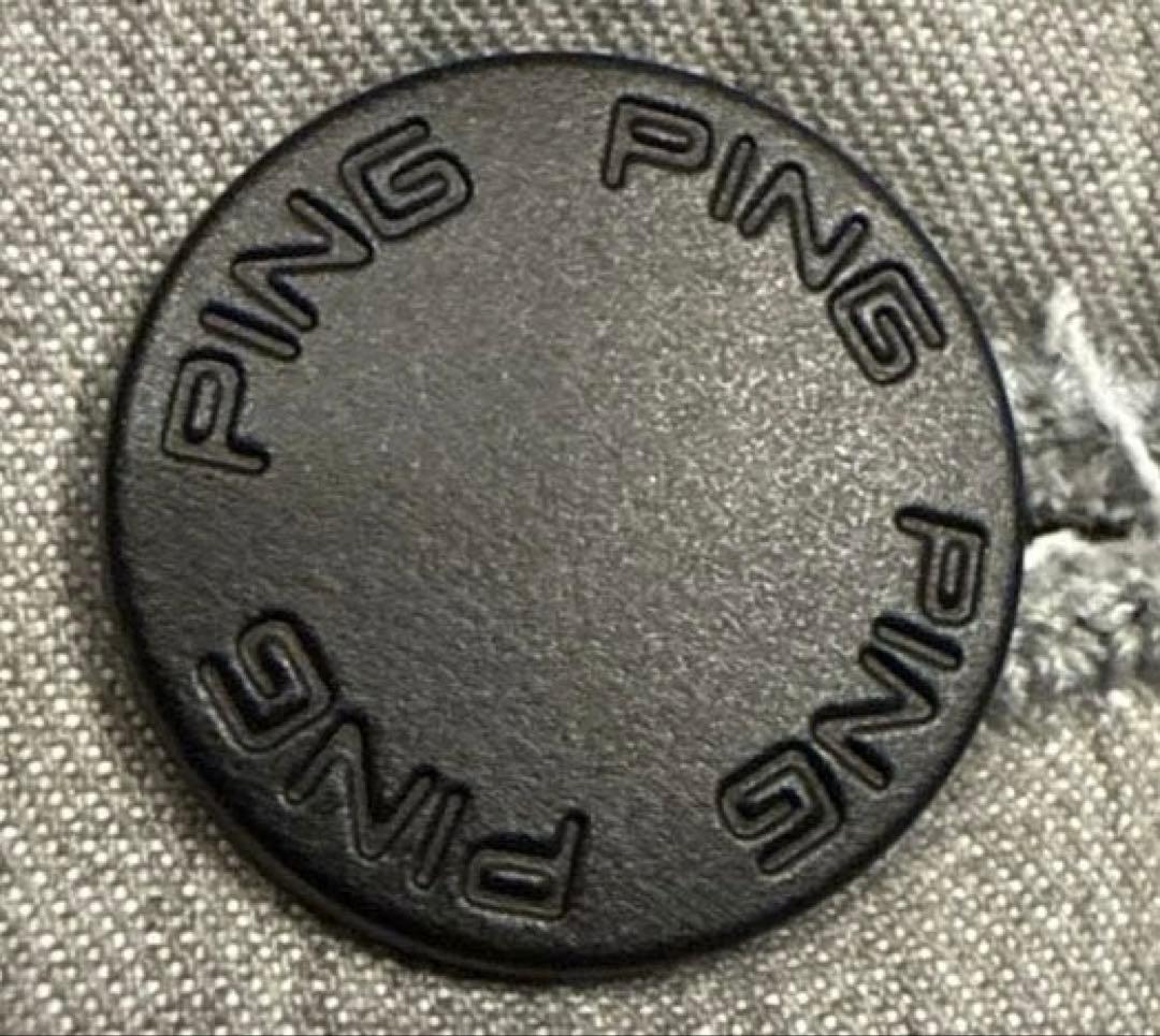 ping ピン　メンズ　4way ストレッチ　ロング　パンツ　LL ライトグレー
