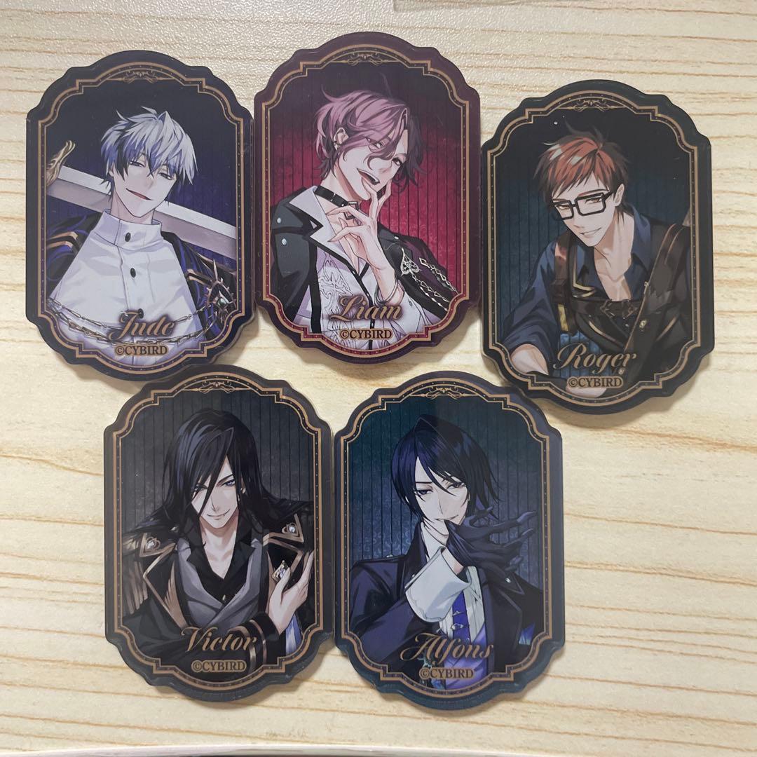 イケメンヴィラン CAFE Date Night バッジ マグネット まとめ売り