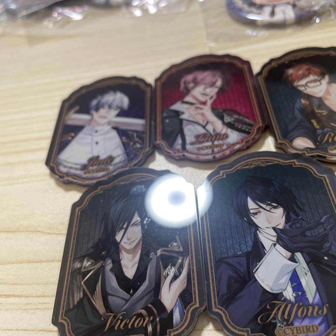 イケメンヴィラン CAFE Date Night バッジ マグネット まとめ売り