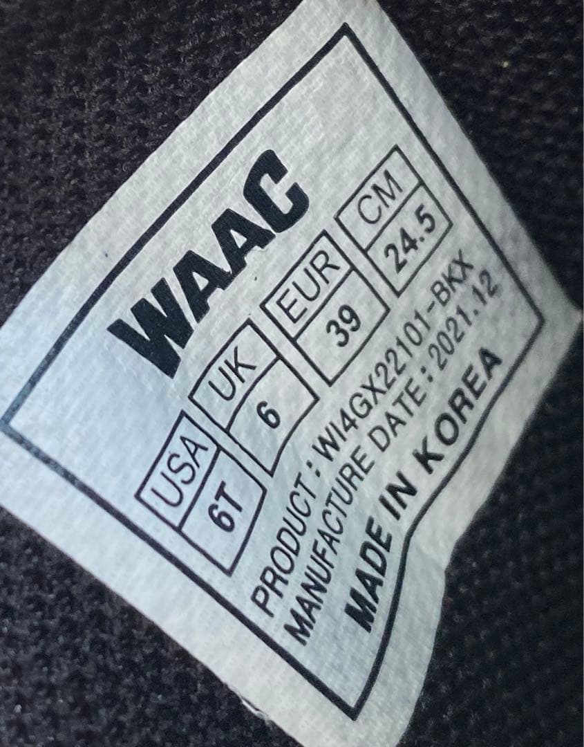 waac ワック ゴルフシューズ 24.5cm 美品