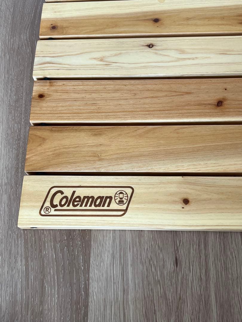 コールマン　ナチュラルウッドロールテーブル（120）