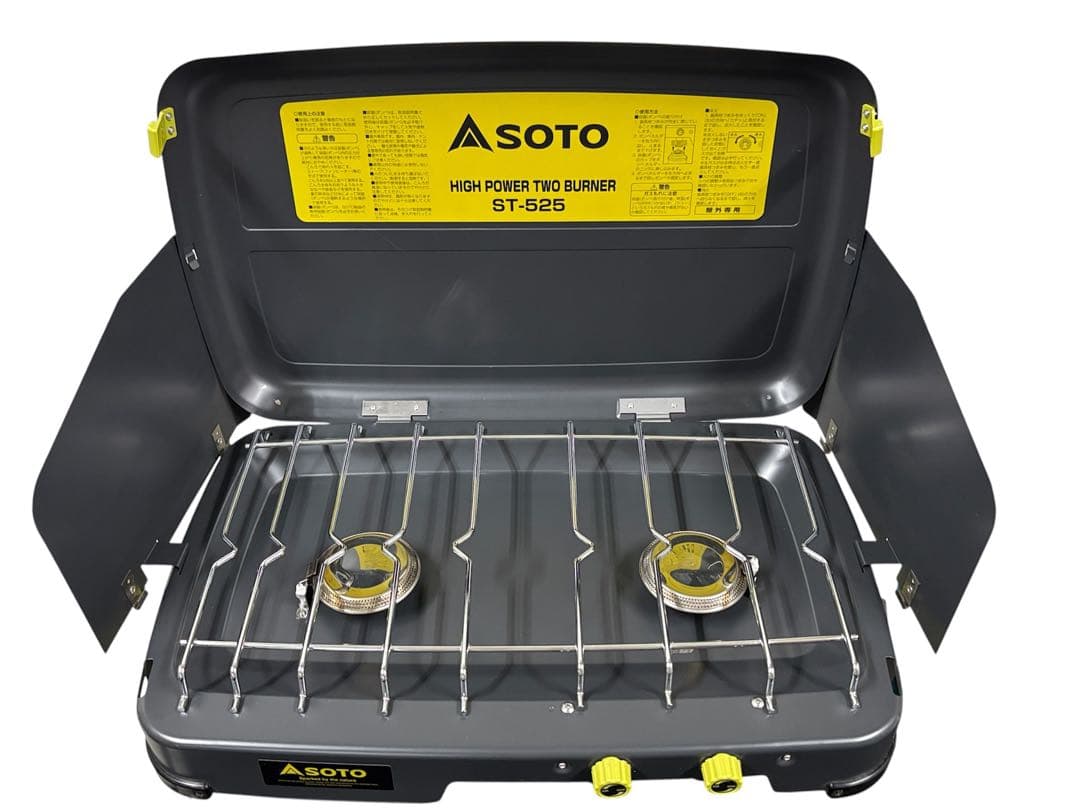 【中古】SOTO ST-525 ハイパワー 2バーナーツーバーナーコンロ