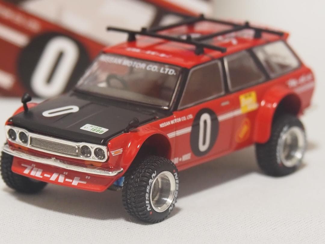 ミニカー MINIGT Kaido House Datsun 510 Wagon 4x4