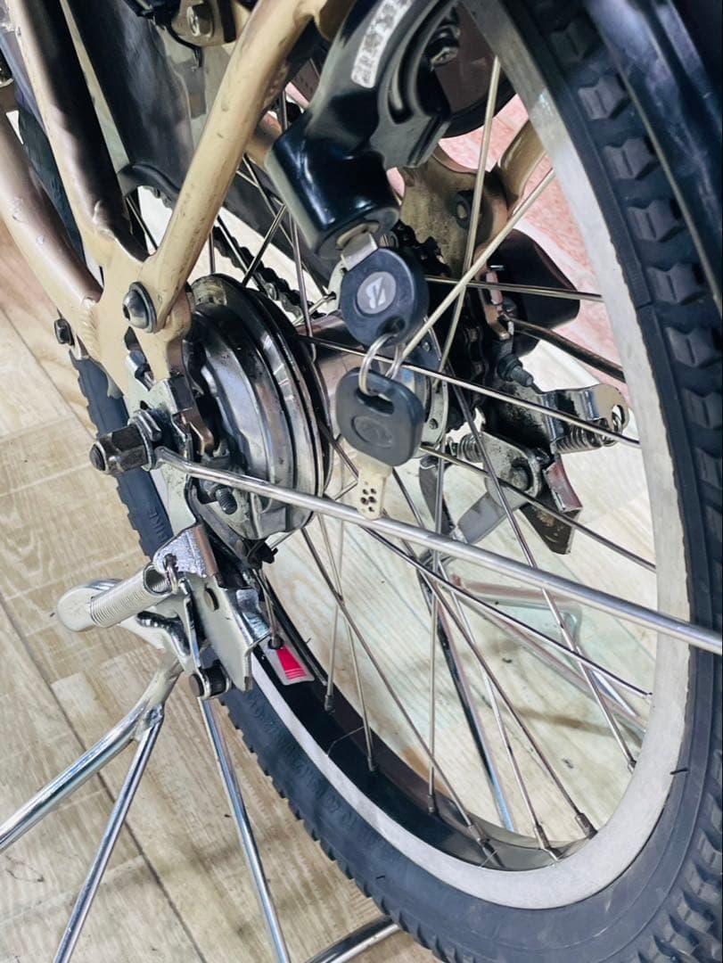ZK3698 電動自転車 ブリヂストン アンジェリーノ 子供乗せ 20インチ
