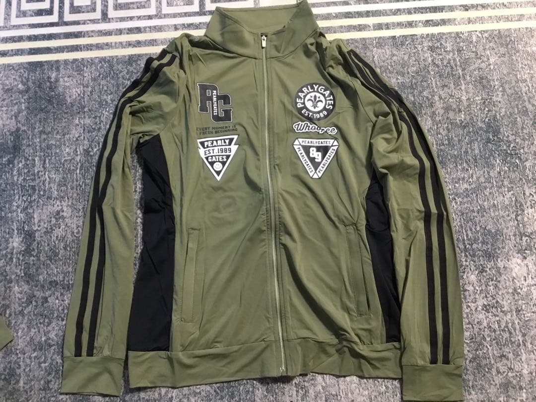 新品☆ PEARLY GATES サイズ2オリーブグリーン ジャケット