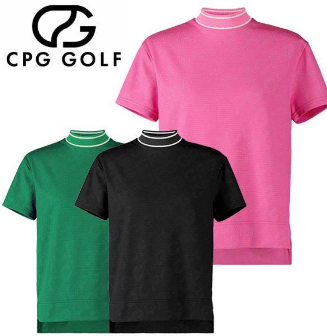 レディースウェア CGC GOLF BIAS LOGO MOCK NECK 2