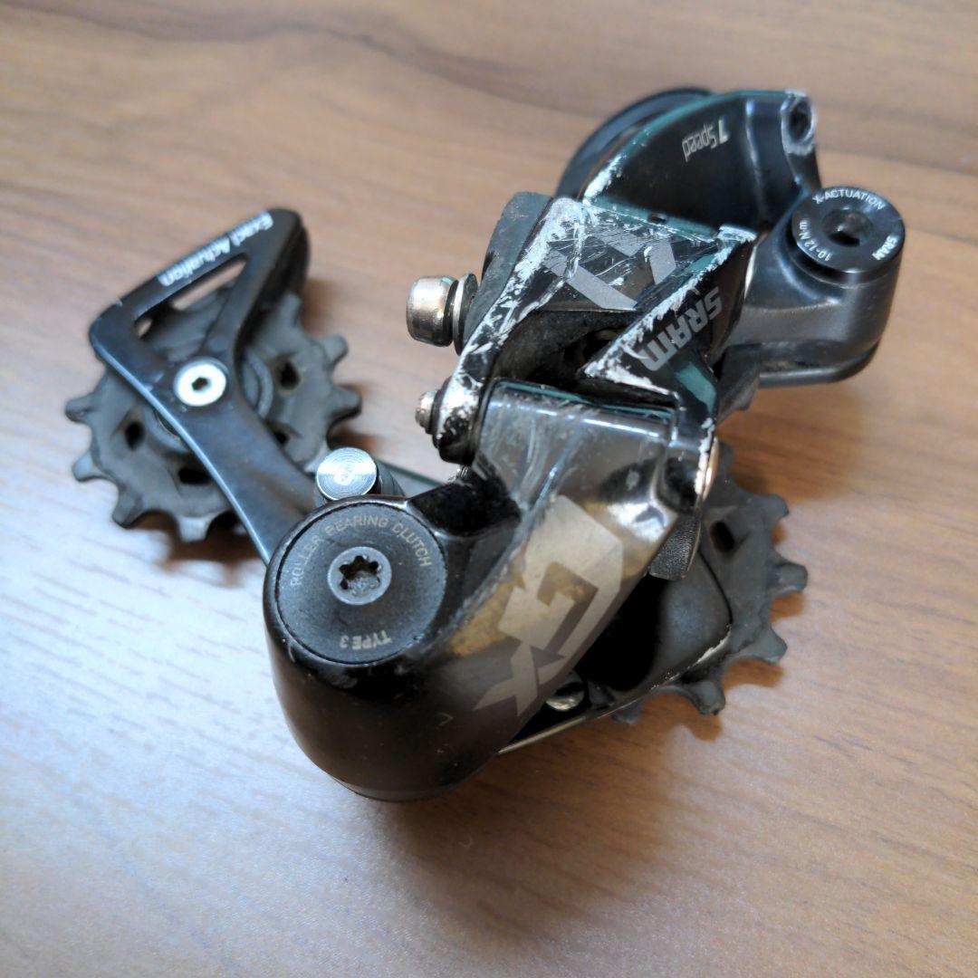 SRAM GX 7s　ディレイラー　シフター