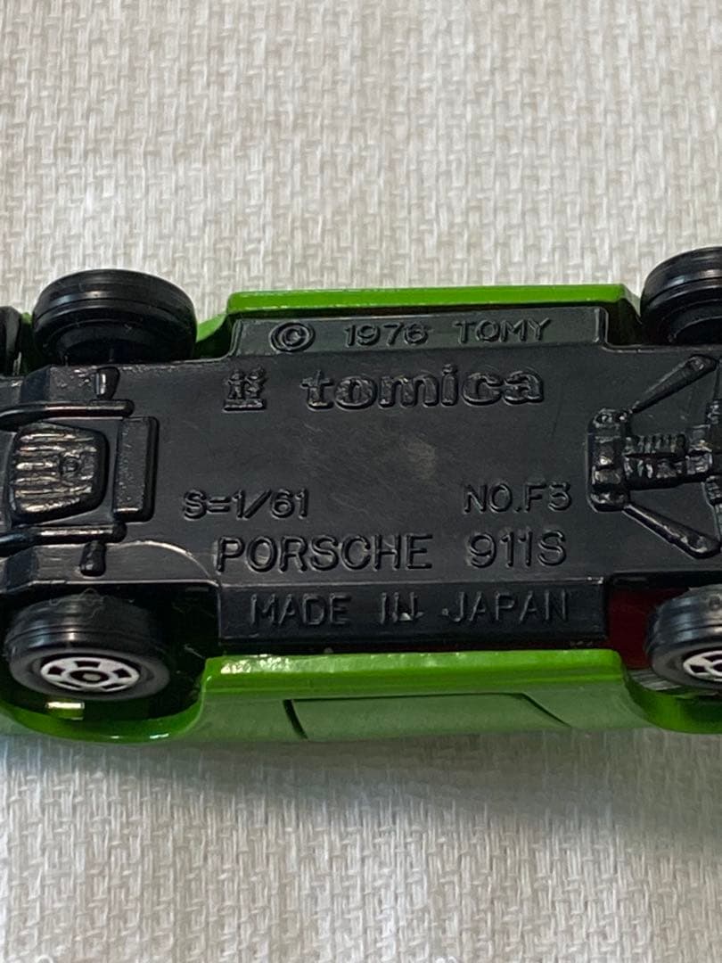 トミカ 青箱 F3-1-1 ポルシェ 911s 状態良好、早い物勝ち