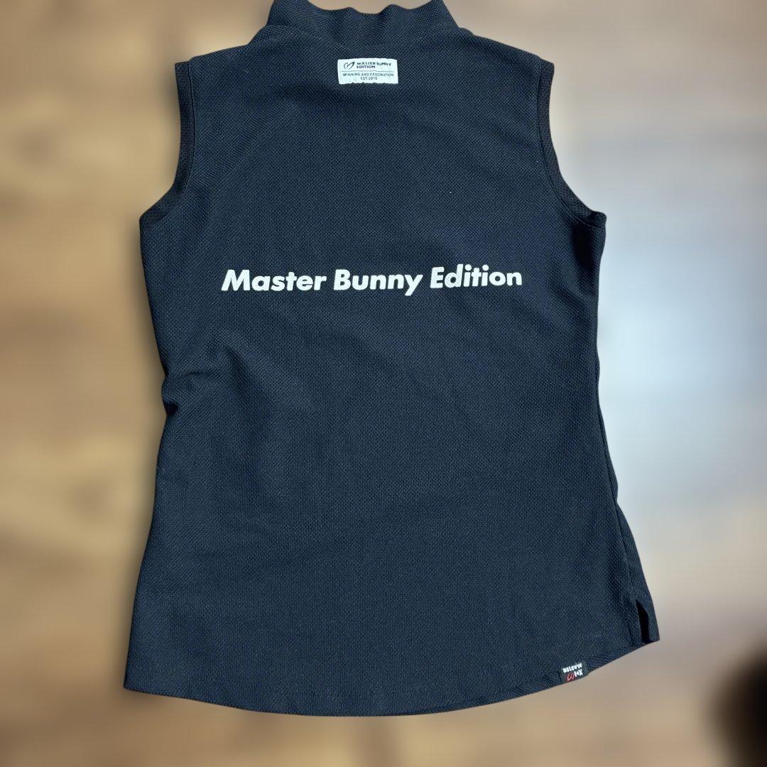 Master Bunny Edition モックネックノースリーブ　黒　0サイズ