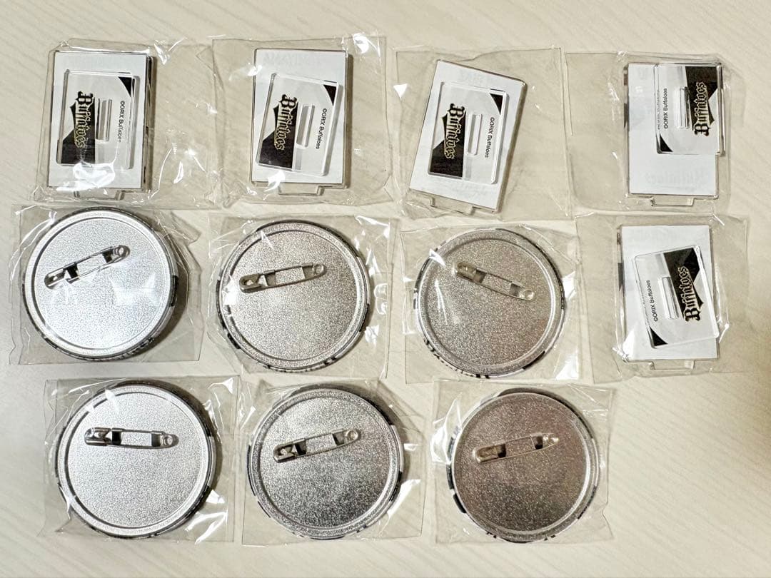【オリックスバファローズ】 全選手ガチャ　缶バッジ　アクリルスタンド