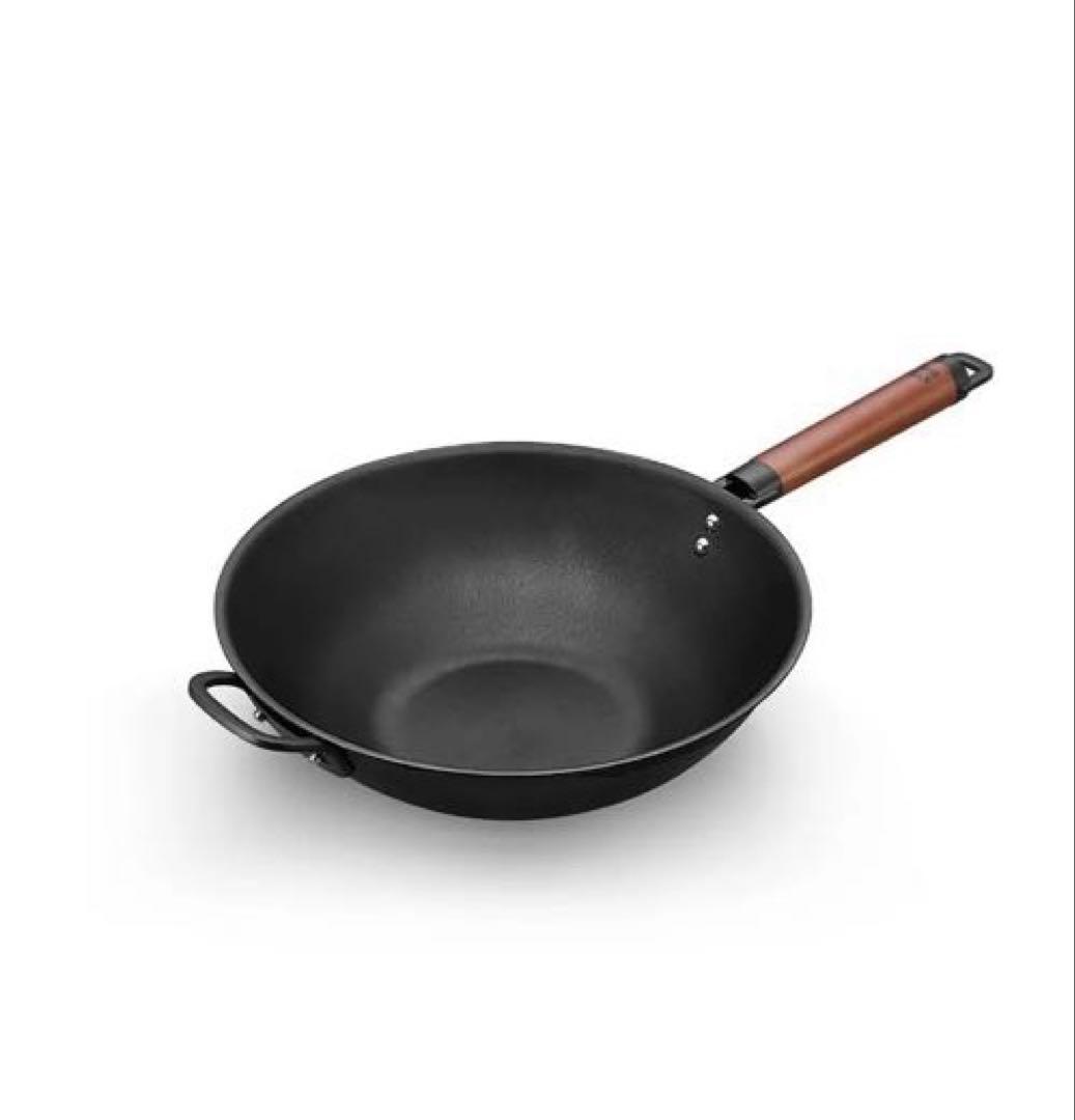 サンホ 鉄製深型 フライパン 32cm SANHO IH
