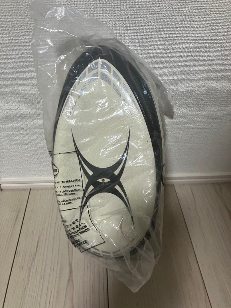 ギルバート（ブラック）　ラグビーボール　新品未使用品