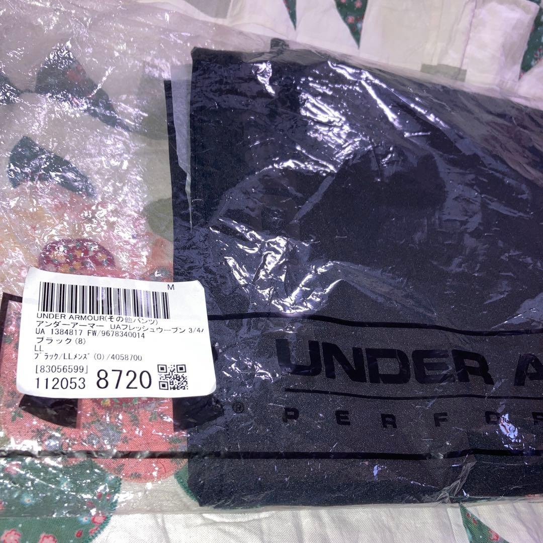 新品タグ付　UNDER ARMOUR UAフレッシュウーブン 3/4パンツ　XL