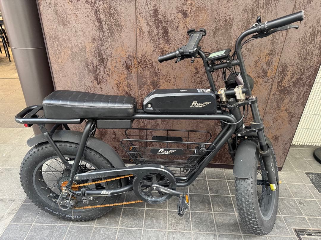 FLOW BIKE フローバイク 黒 919km前後 トルクセンサー対応車