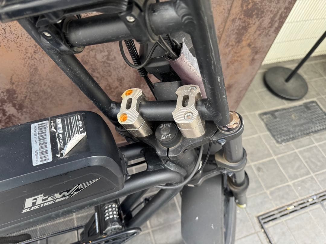 FLOW BIKE フローバイク 黒 919km前後 トルクセンサー対応車