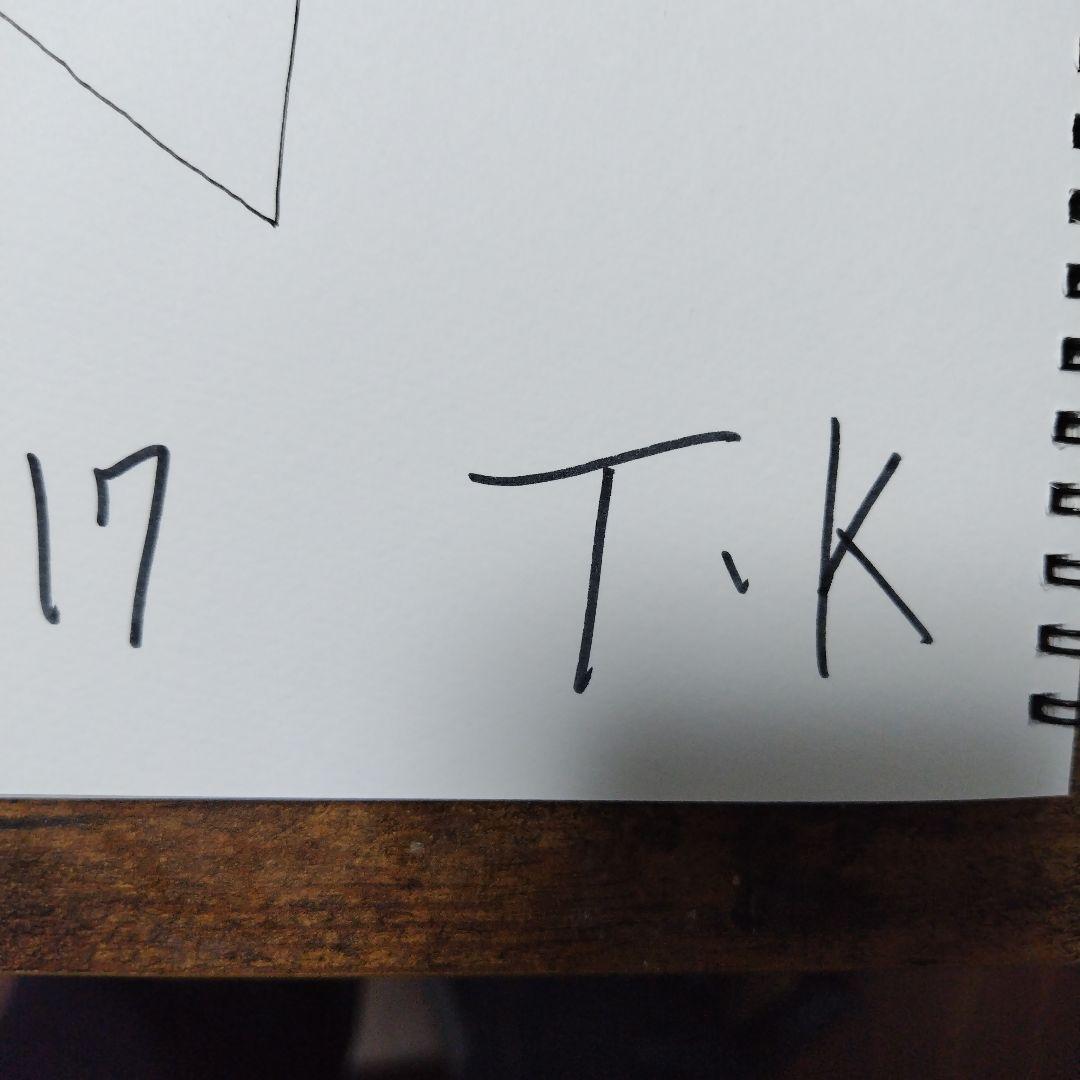 抽象画 T.K. サイン入り dod 17