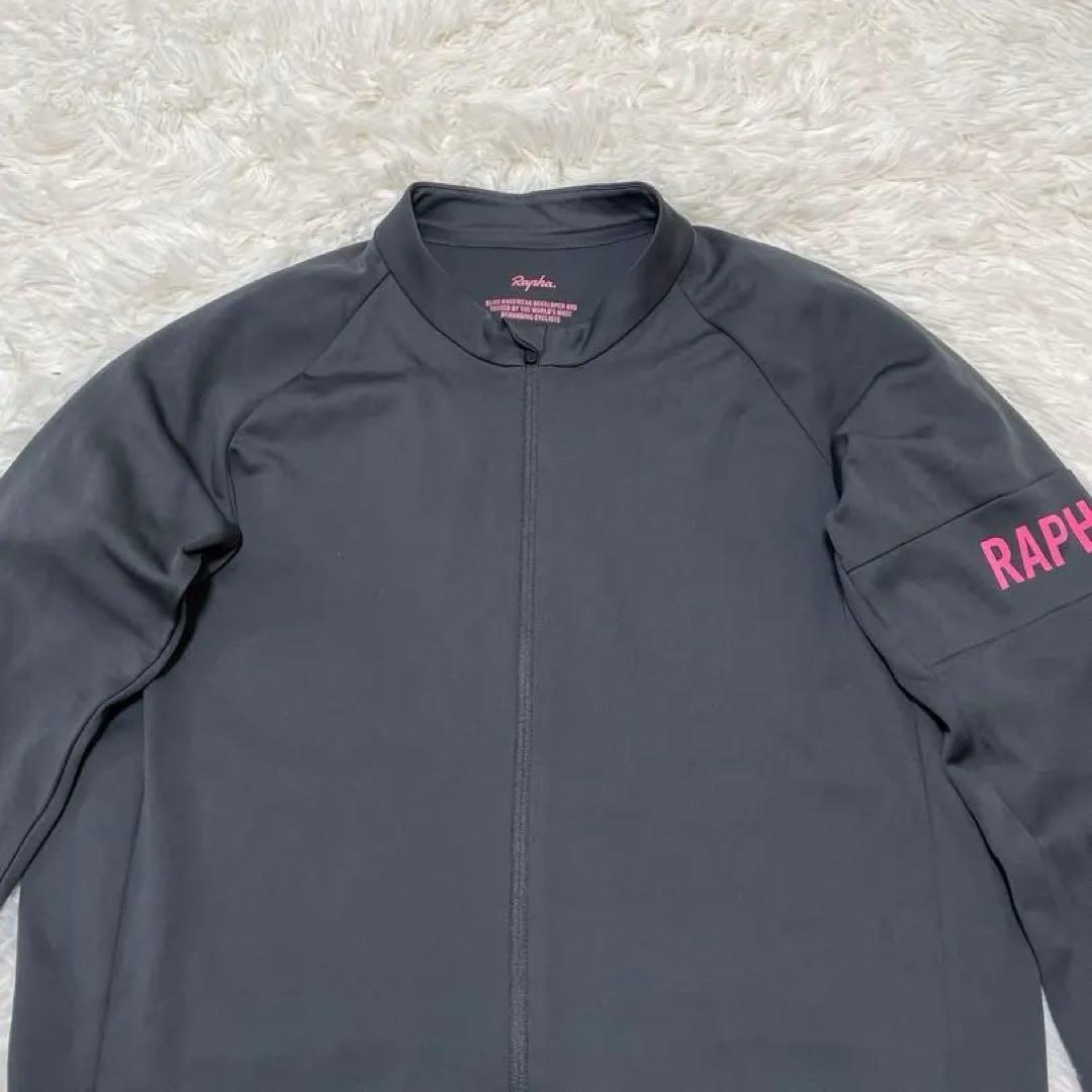 【美品】RAPHA ラファ　サイクルジャージ　プロチーム　長袖　Lサイズ