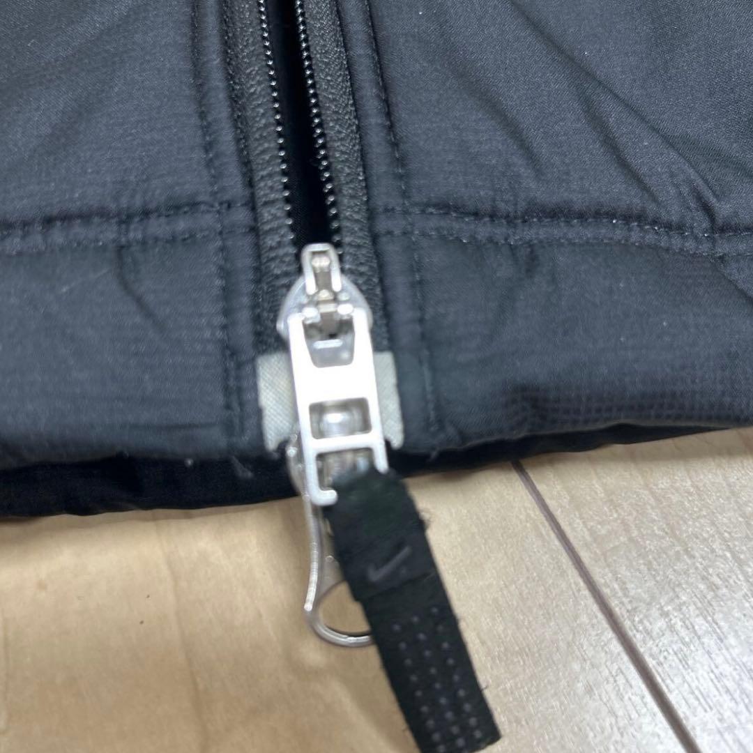 美品　ナイキゴルフ　2way 中綿 ジャケット　ベストL 黒　ダブルジップ