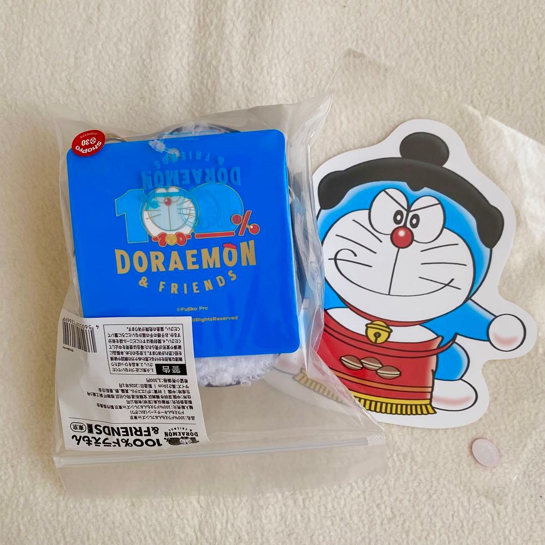 ※新品100％ドラえもん＆フレンズ ドラえもんキーチェーンおにぎり マグネット桜