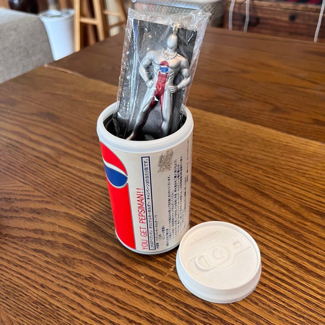 【レア】ペプシグッズ　キーホルダー　未使用グラス　ペプシマンセット