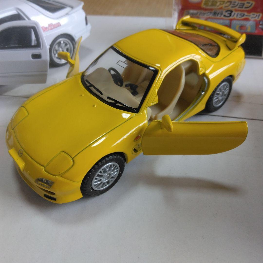 イニシャルDミニカーセット RX-7 、FC，86，FD
