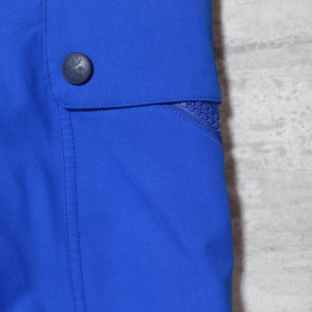 【極美品 高撥水 ストレッチ】カーゴスリム【L】BURTON スノーパンツ 青