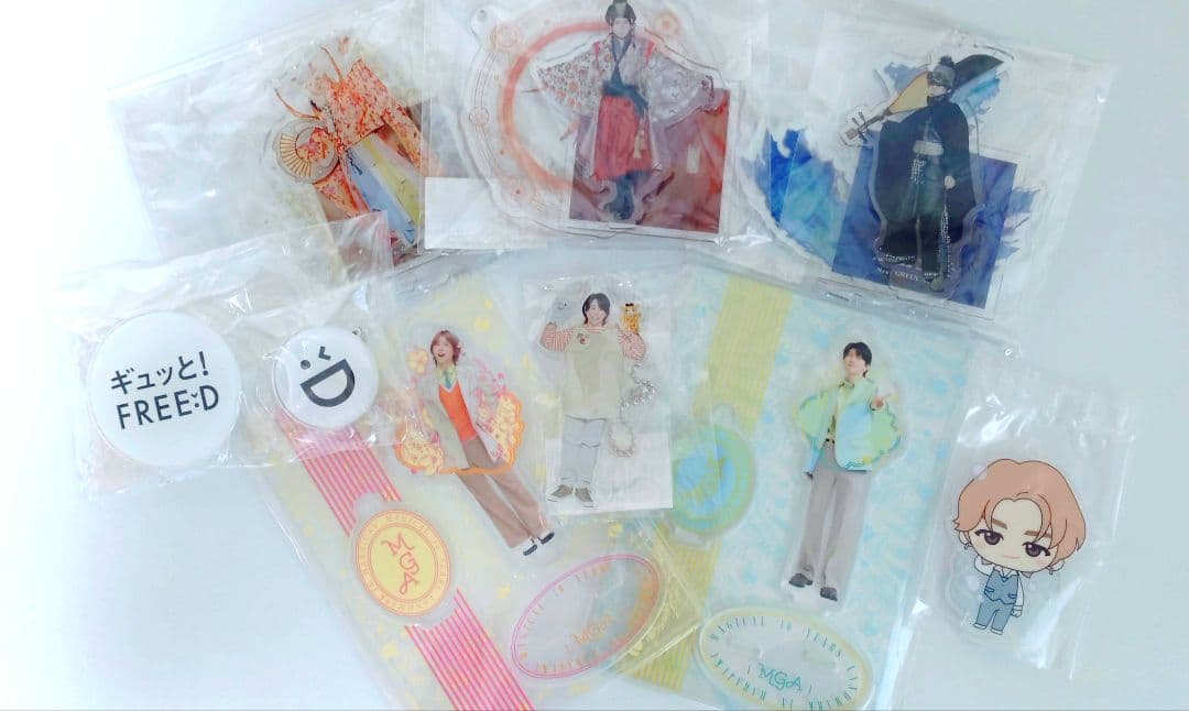 ミセスグリーンアップル　着用　バッジ　アクスタ新品8点セット
