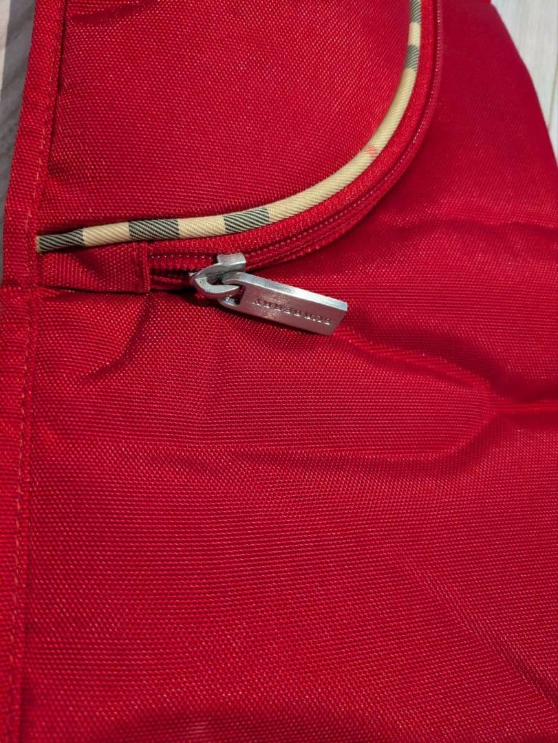 BURBERRY　ゴルフクラブケース　レッド