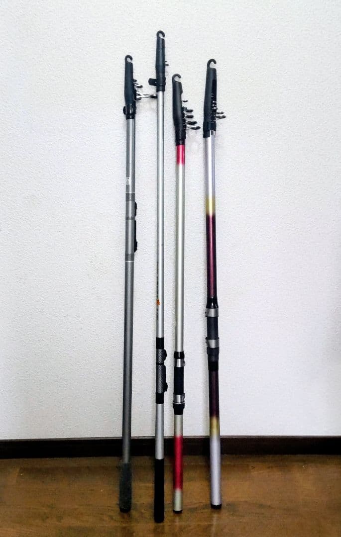 磯竿5号.3号.2号,投竿25号4本セット